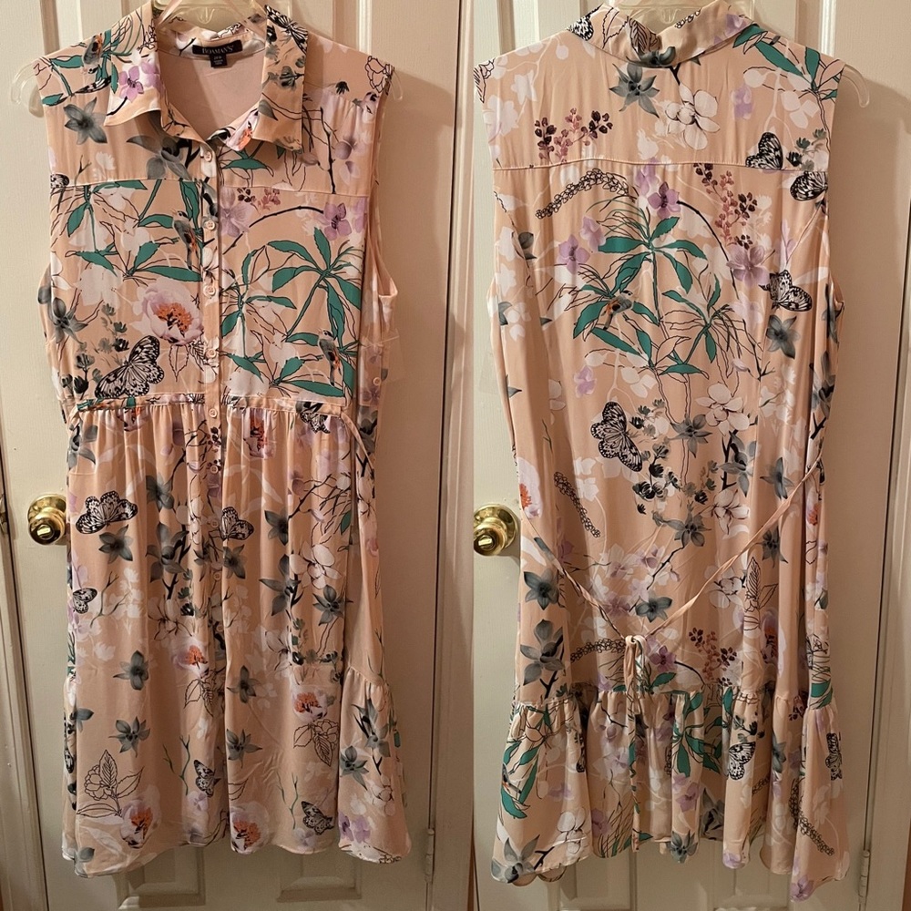 🌸🏝 New Roaman’s Floral Tropical Dress 🏄‍♀️☀️